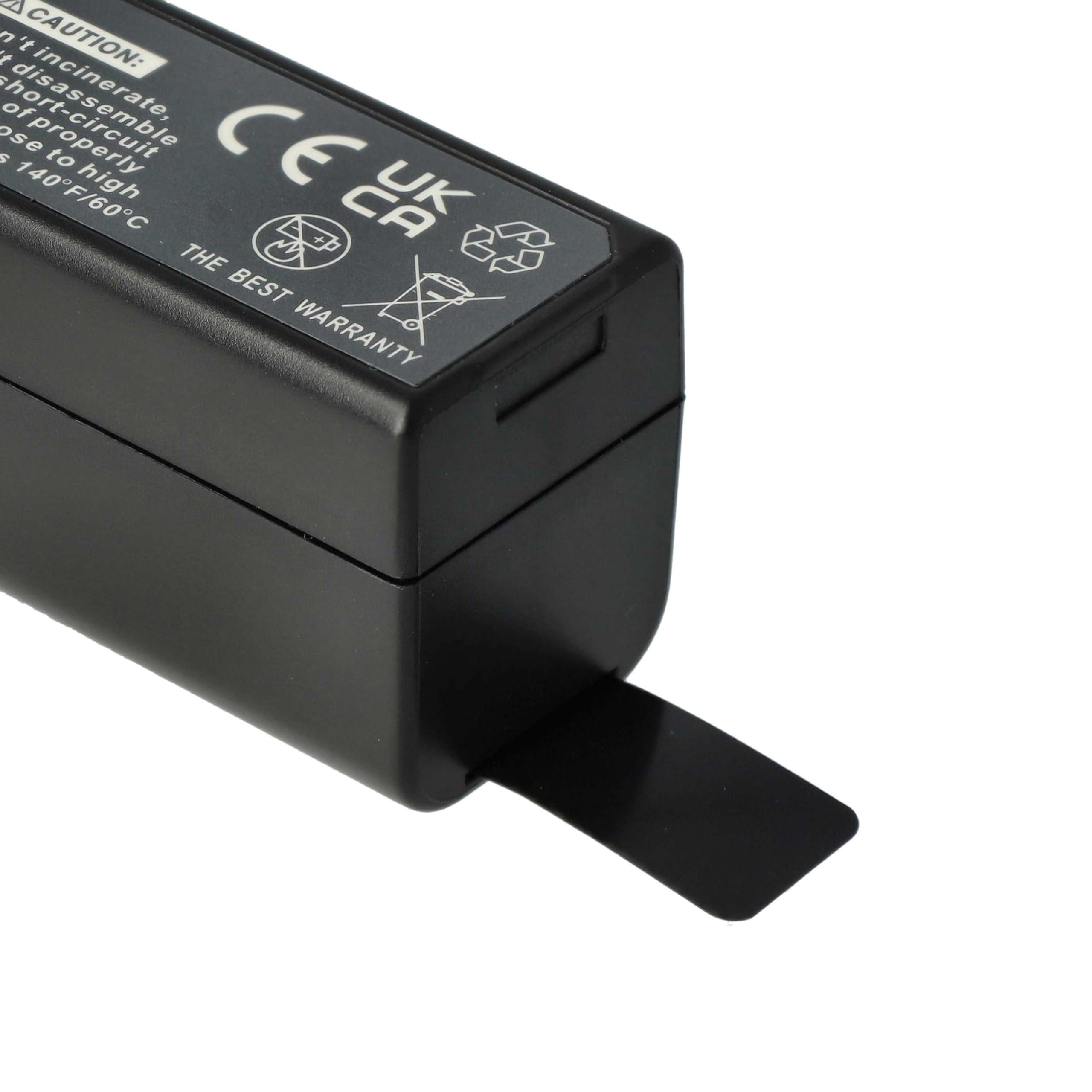 vhbw 2X Batterie Remplacement pour DJI HB01 | HB01-522365 pour appareil photo (980mAh, 11,1V, Li-polymère)