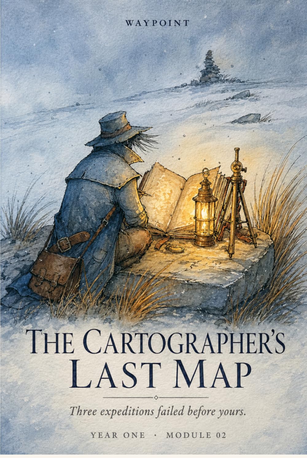 The Cartographer's Last Map: Black and White Edition