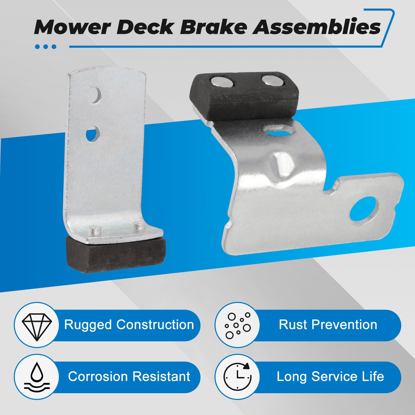 Amazon.com : Tobaiwind 983-04511 & 983-04525 Deck Brake Assemblies