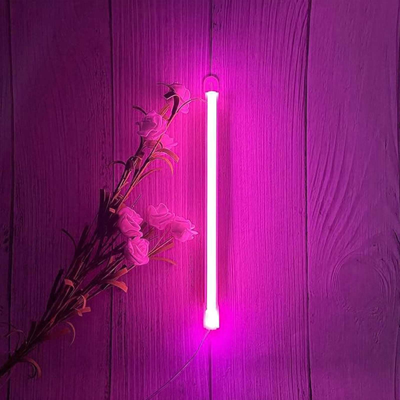 Pink Neon Sign Light - Pink Letter Neon Signs for Bedroom Decor USB Powered LED Lights Custom Name Neon Light for Wall Art Wedding Party Lighting Gift Idea（Letters I) — image 1