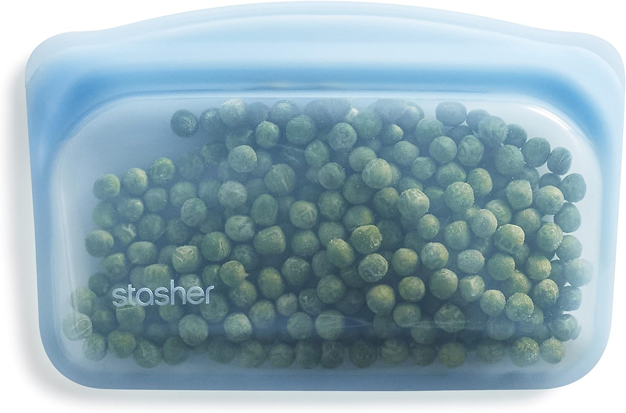 Platinum Silicone Food Grade Reusable Storage Bag, Blue (Snack) | Reduce Single-Use Plastic | Cook, Store, Sous Vide, or Freeze | Leakproof, Dishwasher-Safe, Eco-friendly | 9.9 Oz