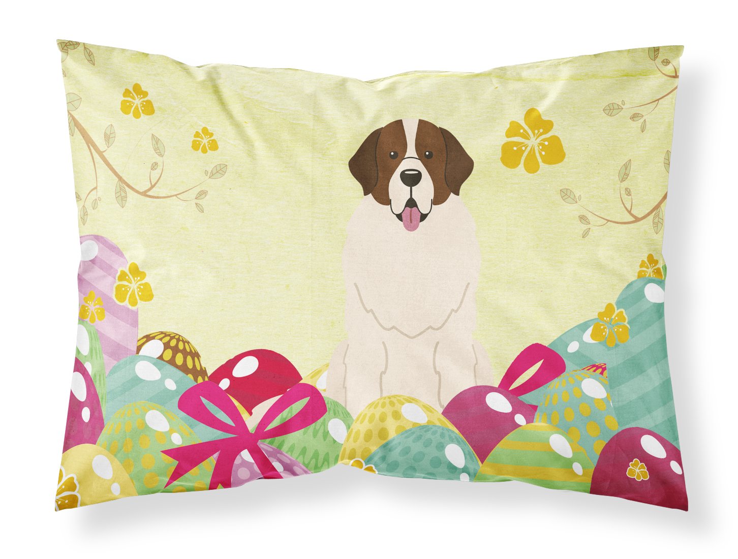 Taie d'oreiller Moscow Watchdog motif œufs de Pâques pour déco de chambre