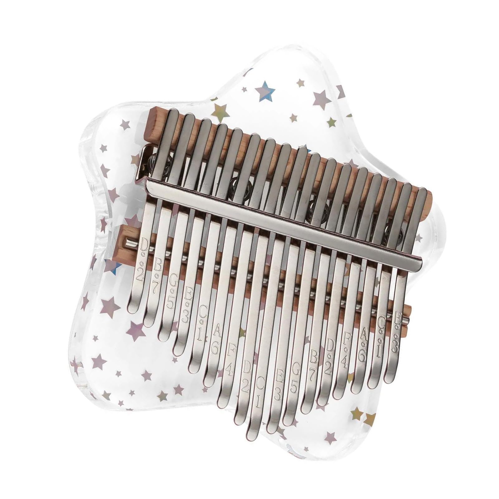 Kalimba Kalimba Dla Dorosłych Pianino Kciukowe Akrylowe 17 Klawiszy Wybór Dla Początkujących