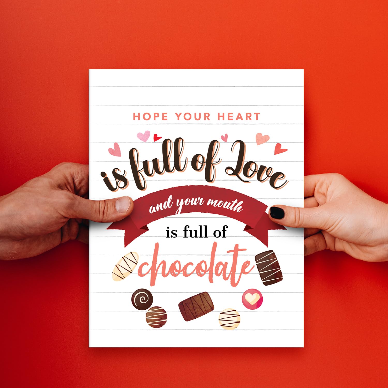 Snapklik.com : "Heart Full Of Love" Big Valentines Day Greeting Cards ...