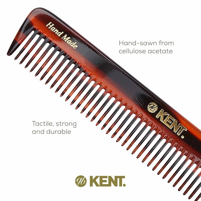 Peine Kent R5T para desenredar cabello y barba miniatura 5
