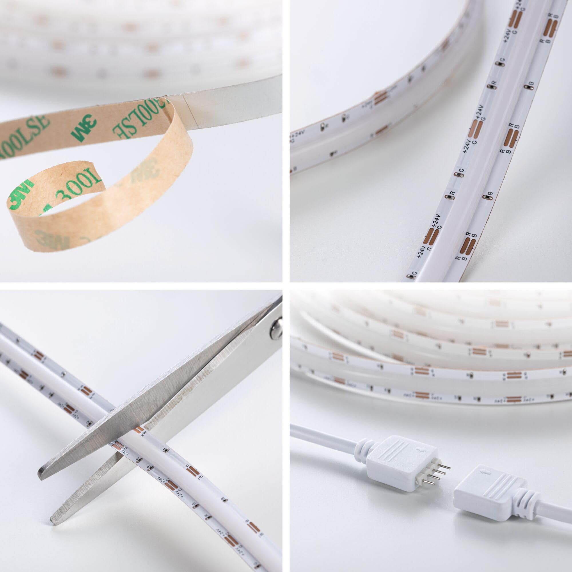 Paulmann SimpLED LED Strip Full-Line COB Komplettset 7,5m 19,5W 140lm/m 840 LEDs/m RGB 24VA 79570