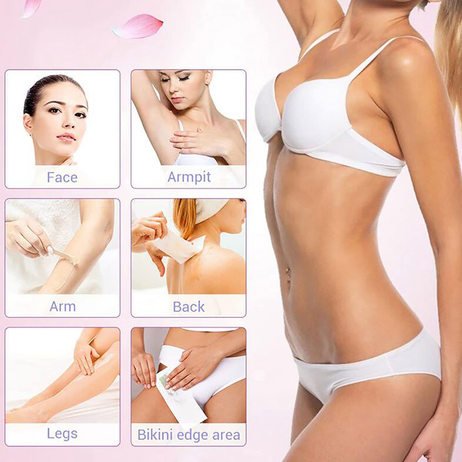 Máquina Calentadora De Cera Depilatoria De Una Sola Olla, Herramienta De Depilación De Verano De Depiladora De 600 ML, Control De Temperatura, Mujeres Y Hombres para Depilación Sin Dolor