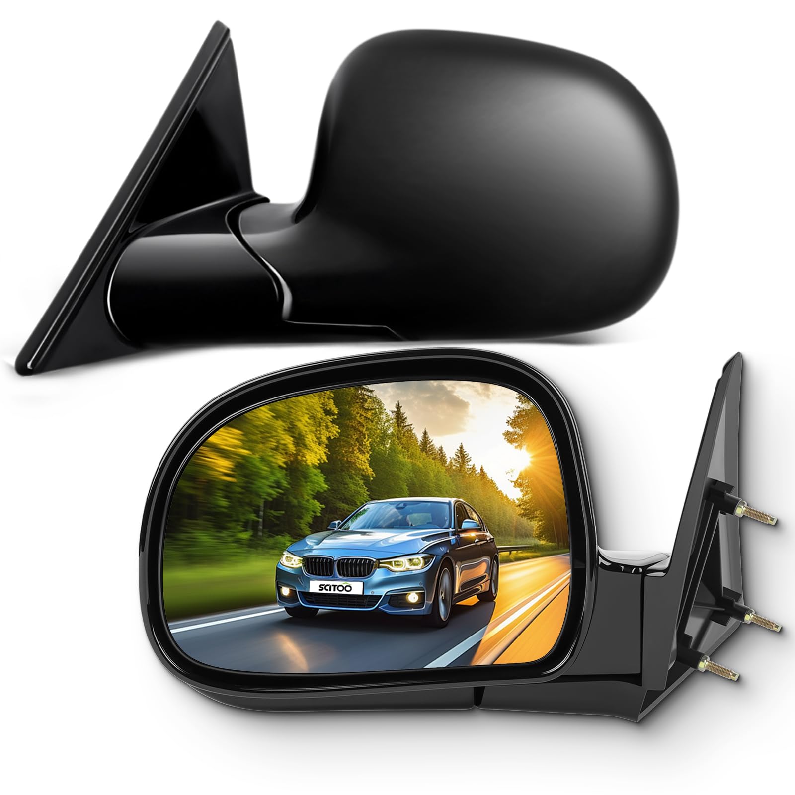 Amazon.com: SCITOO Side View Mirrors fit 1994-1998 For Chevy