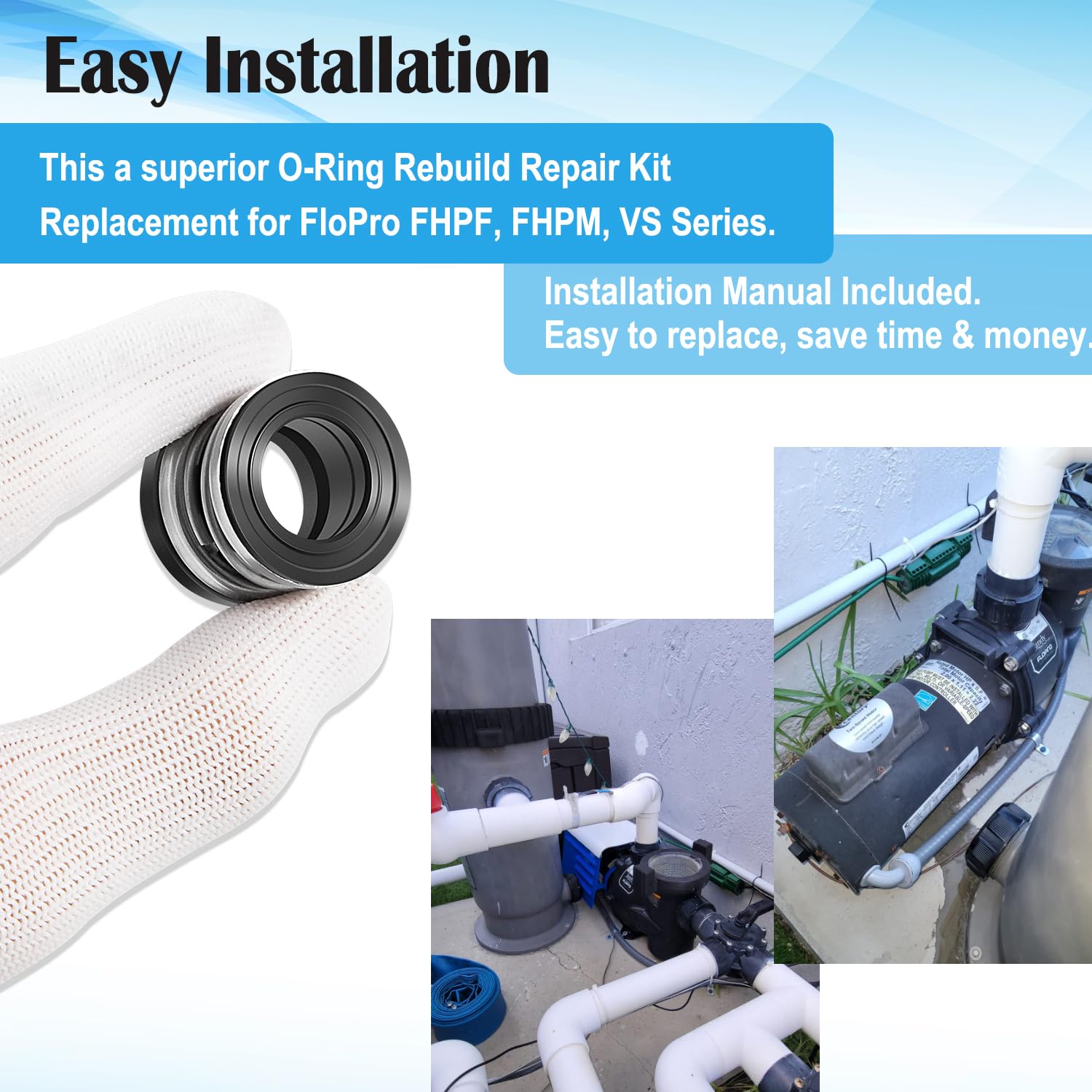 アンプル　POM Amazon.com: O-Ring Rebuild Repair Kit for Jandy Zodiac FHPF