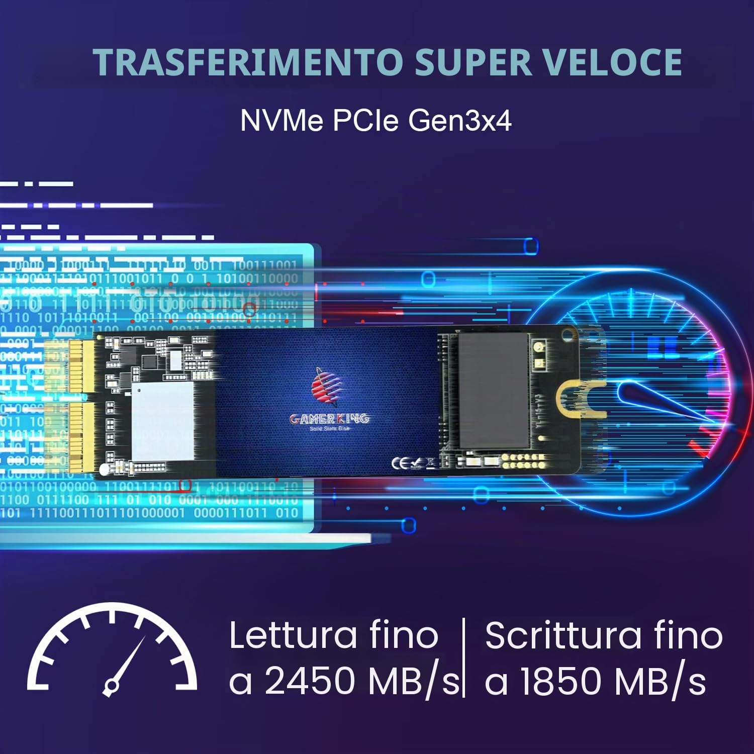 GAMERKING SSD 256GB Interno M.2 NVMe per Apple MacBook Air A1465 A1466 (2013-2015, 2017), MacBook Pro A1502 A1398 (Retina, 2013-2015), 3D NAND TLC Unità a Stato Solido per gli Aggiornamenti MAC