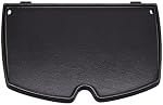 Criditpid 6558 Cast Iron Griddle for Weber Gas Grill, Grill Parts Cooking Griddle for Weber Q100 Q120 Q140 Q1000 Q1200 Q1400 Series Gas Grills, 12.6 x 8.6 inch