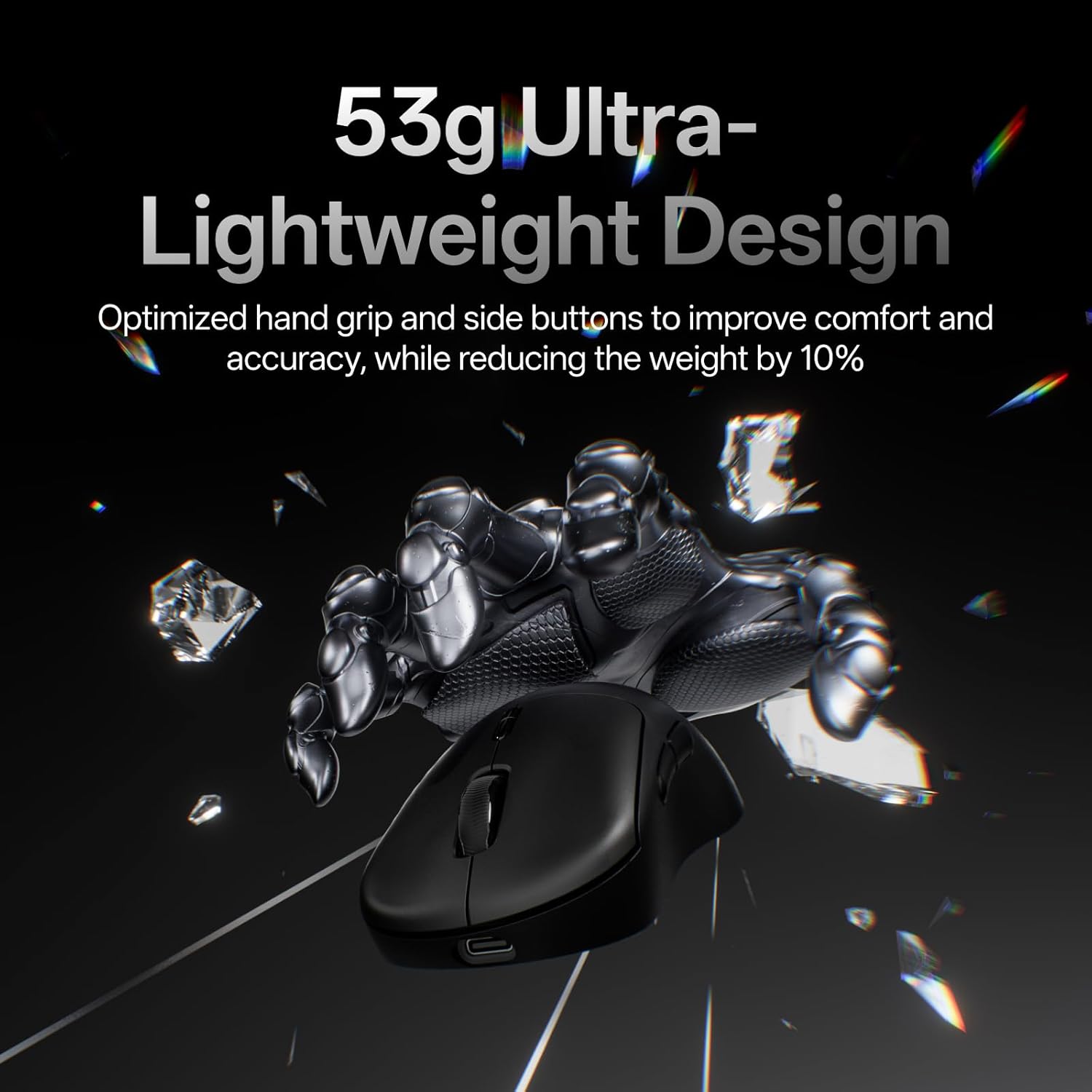 53g Ultra-Lightweight Design