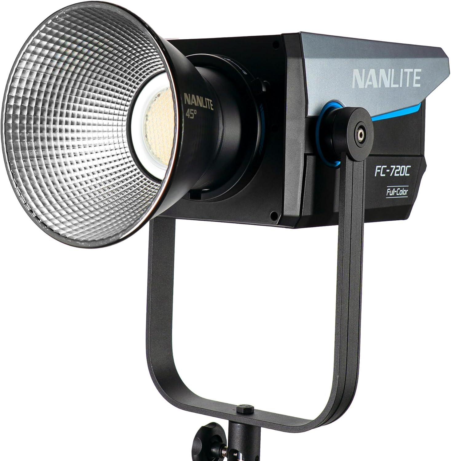 Nanlite FC-720C 750W RGBW LED Video Light, Full-Color Studio Spotlight with 2700K–12000K, CRI 96 TLCI 97, Bowens Mount for Film & Broadcast Production,YouTube, Live Streaming & Photography