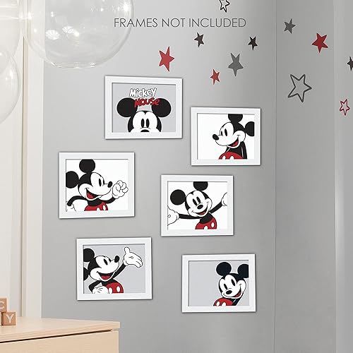 Miniatura 4 de Lambs & Ivy Disney Baby Mickey Mouse - Arte de pared sin marco para guardería/niño