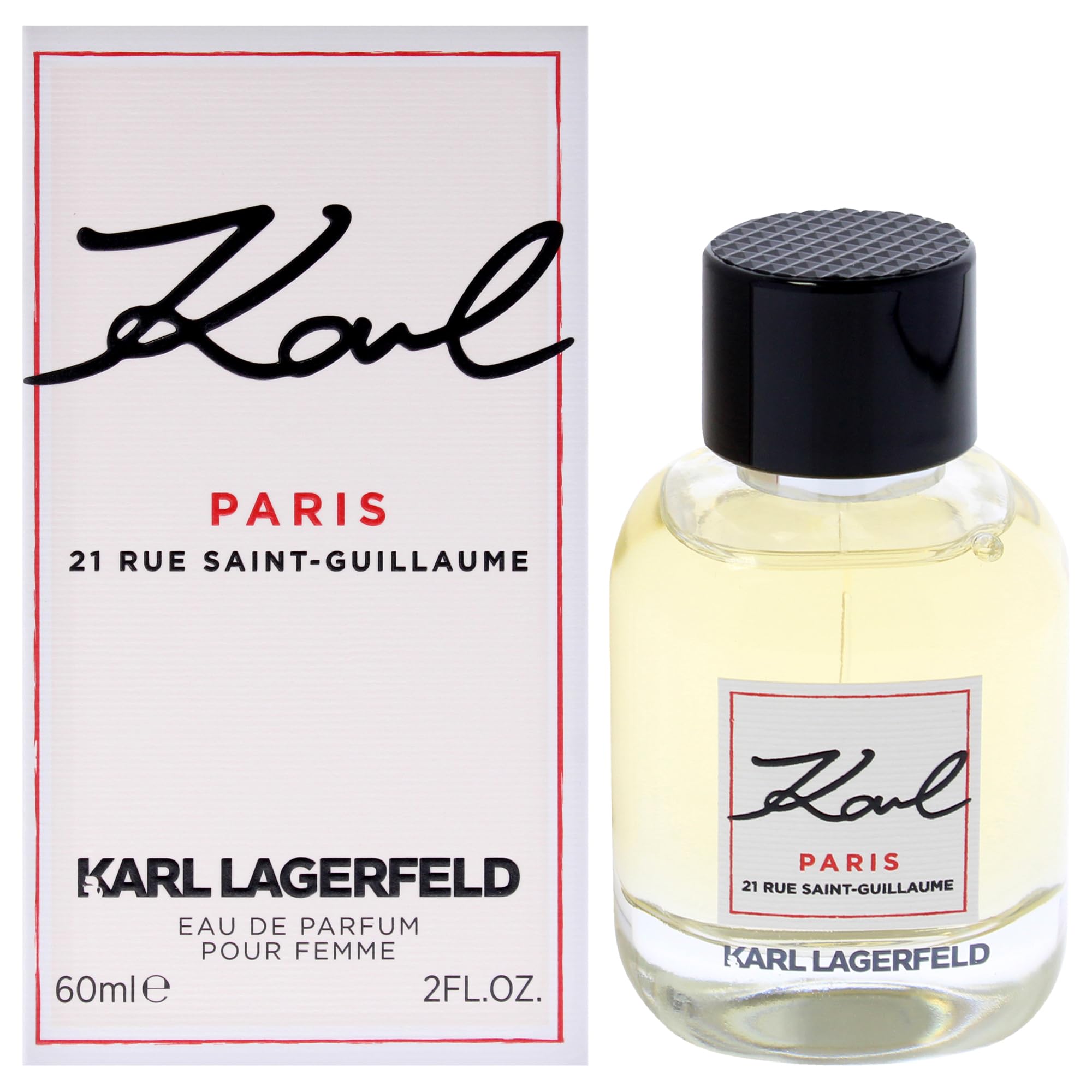 新品未使用 Karl Lagerfeld Eau de Parfum 60ml Amazon.com : KARL LAGERFELD Paris 21 Rue Saint-Guillaume for Women