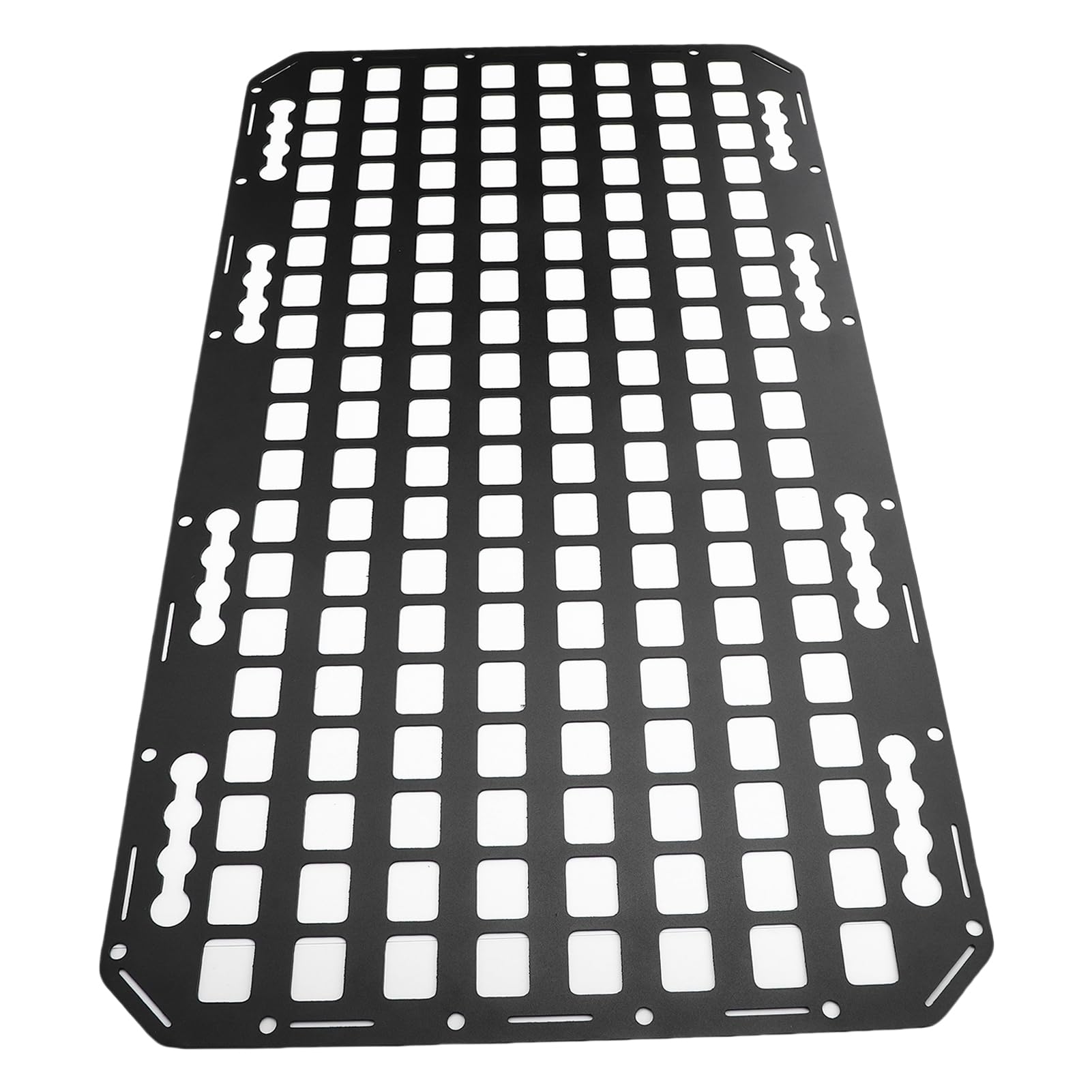 Ausla Panneau Molle pour Camion, Support Modulaire en Aluminium pour Un Stockage Efficace du Fret, Organisation 432x768mm pour Pick-up, SUV, Camping-Car