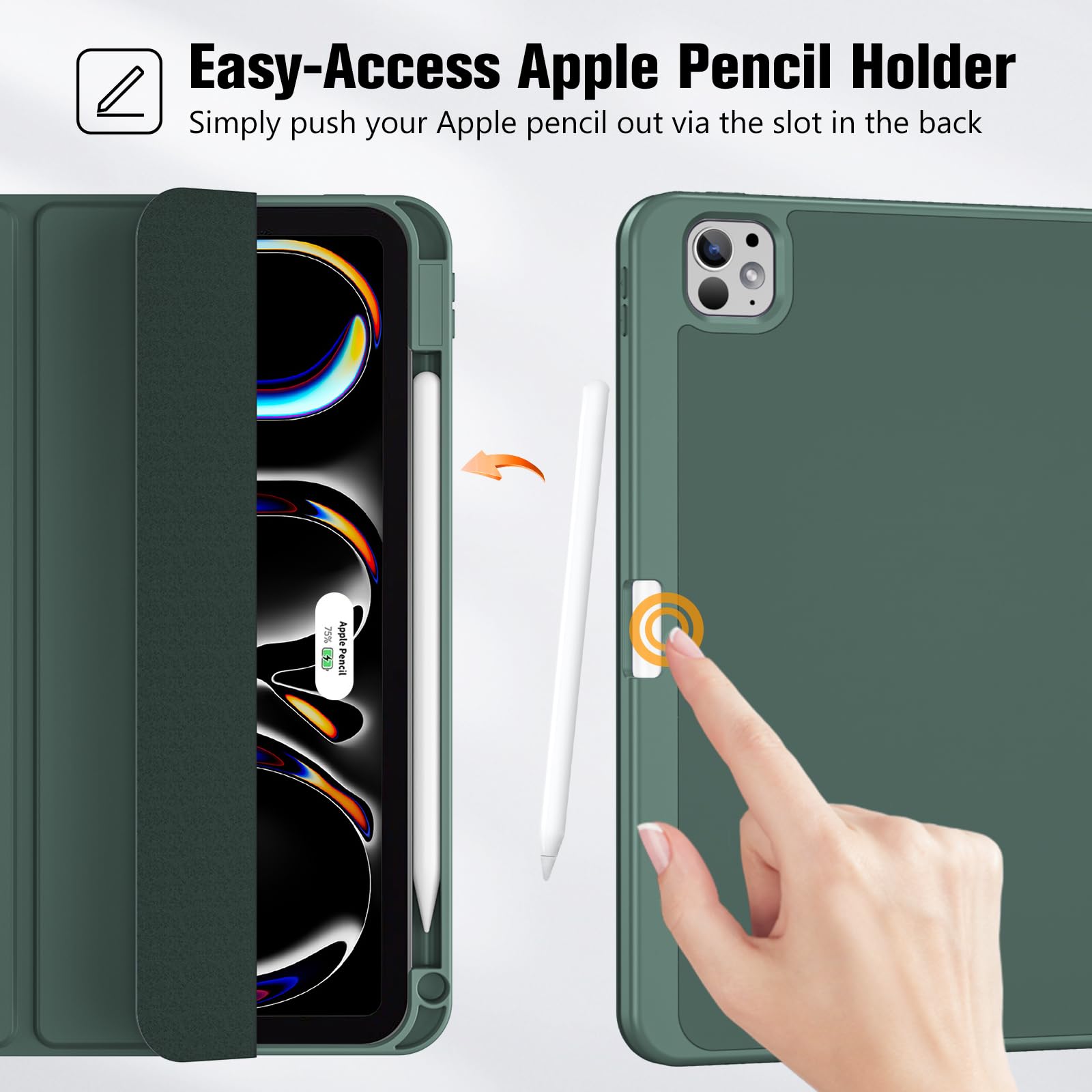 Amazon.co.jp: ProCase iPad Pro 11インチ ケース M5 /M4 2025/2024年