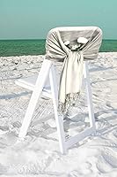 Vista 167 de Sakkas - Chal liso, suave y sedoso Negro