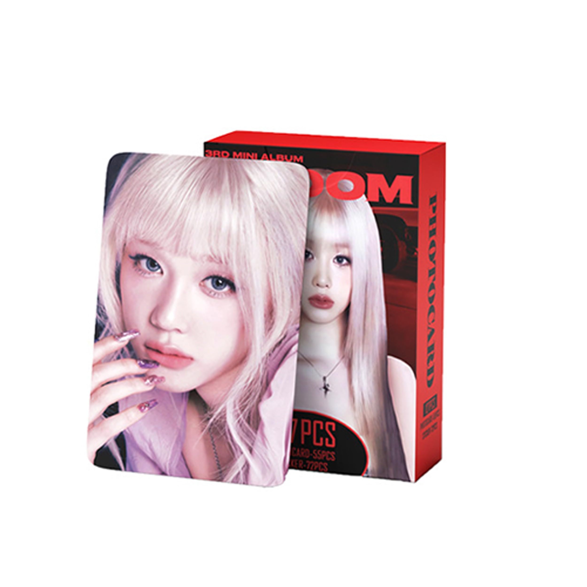 KPOP 127Pcs BABYMONSTER Photocards 55Pcs Lomo Cards Stickers 72Pcs