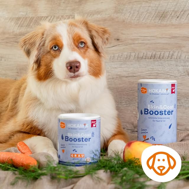 Foto 2 de 6 de GRAU - El Original - Hokamix Skin & Coat Booster, Paquete Individual (1 x 1,5 kg), alimento complementario…