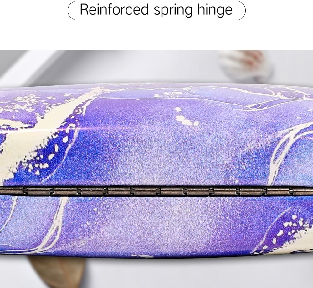 PERFECTSIGHT Hard Shell Eyeglasses Case, Kawaii Protective Glasses Case for Kids, Cute Eyeglass Case for Women Men Girls - Image 3