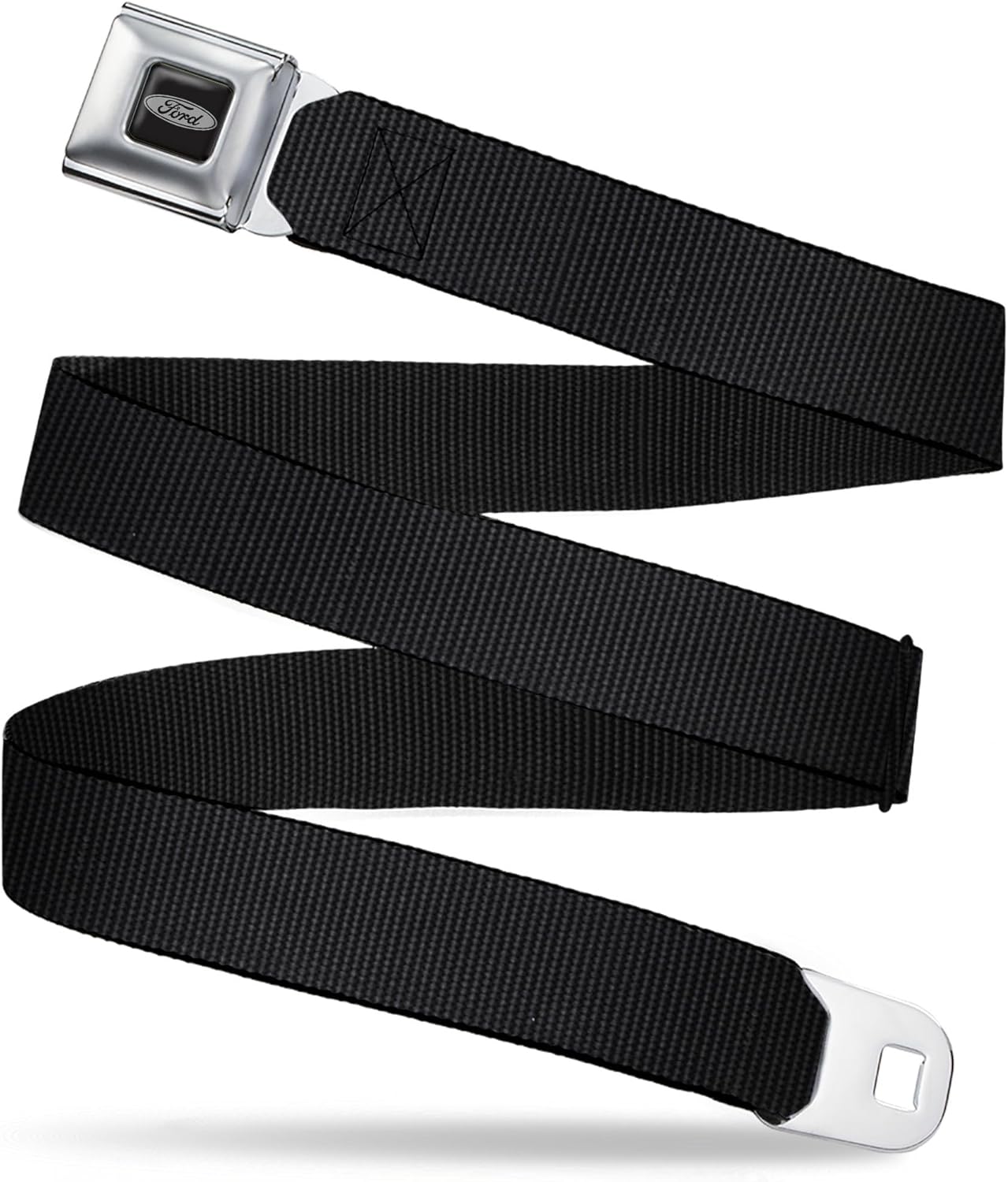 Buckle-Down Seatbelt Belt - Black - 1.0" Wide - 20-36 Inches in Length