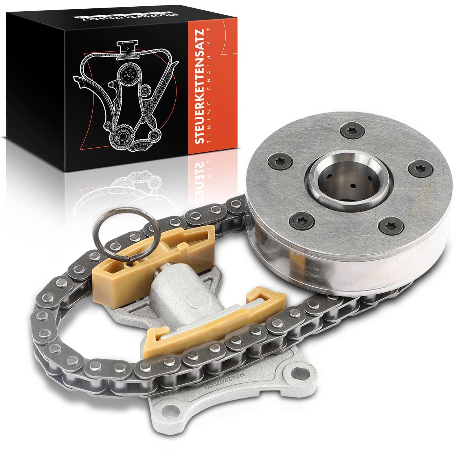 Frankberg Kit de cadena de distribución 06D109229AS1 | Compatible con: Altea XL 5P5 5P8, T.o.u.r.a.n 1T1 1T2, Golf Plus 521 5M1, O.c.t.a.v.i.a II 1Z3, TT 8J3