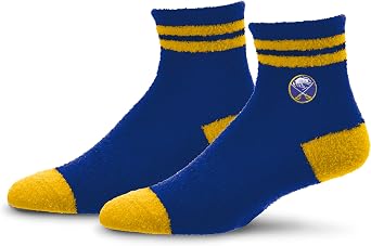 For Bare Feet Unisex Kids Cozy Two Stripe NHL Youth