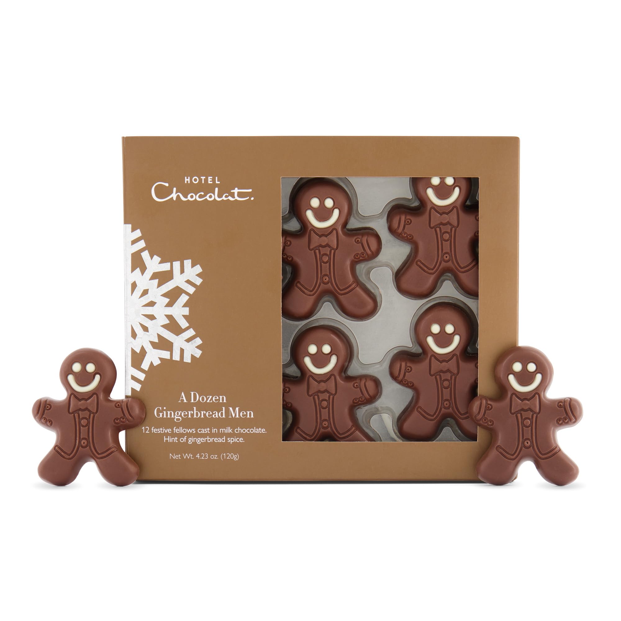 Hotel Chocolat - A Dozen Gingerbread Men - 12 Festive Fellows In
