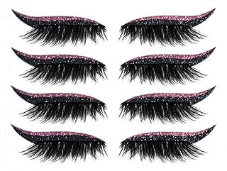 Pelucas de pestañas con sombra de ojos, nuevo...