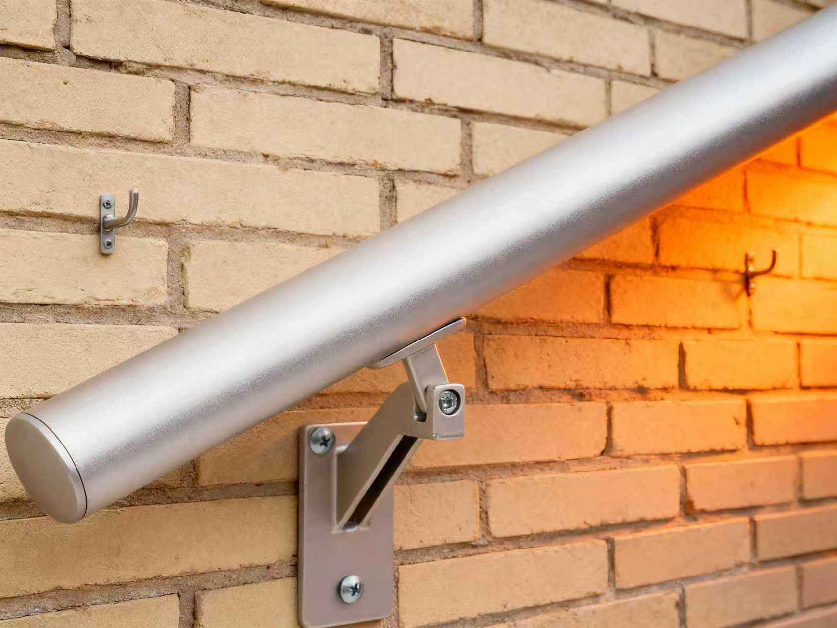 Rampe pour escalier extérieur et intérieur inox | Main courante 2,7m