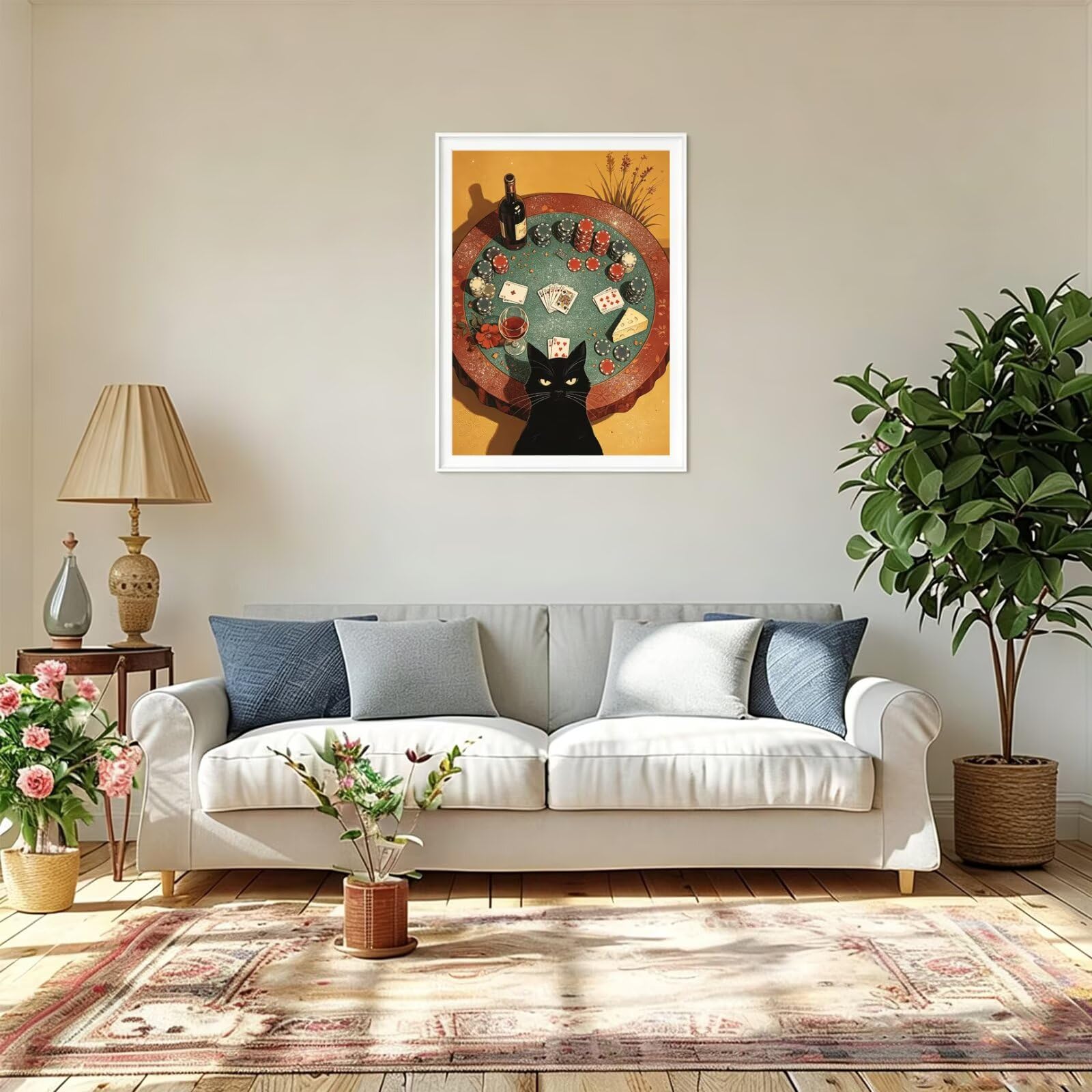 Diamond Painting Erwachsene Katze 5D Diamant Painting Bilder-1624