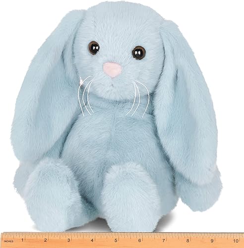 Miniatura 9 de Bearington Snuggle Bunny - Conejo de peluche color bronceado, 13.5 pulgadas