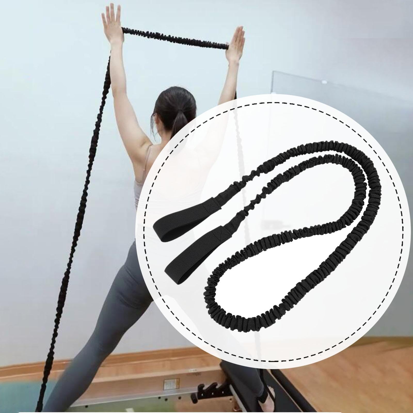 Correas de Estiramiento, Banda Elástica para Ejercicios, Banda de Resistencia para Pilates Y Gimnasia