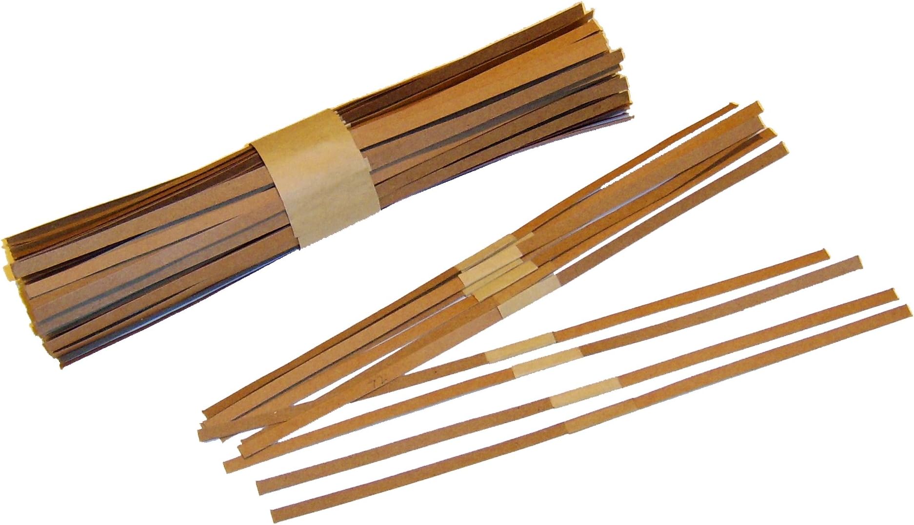 11" Brown Plastic Cracker Snaps (288mm) x 24 Button Headed Snaps