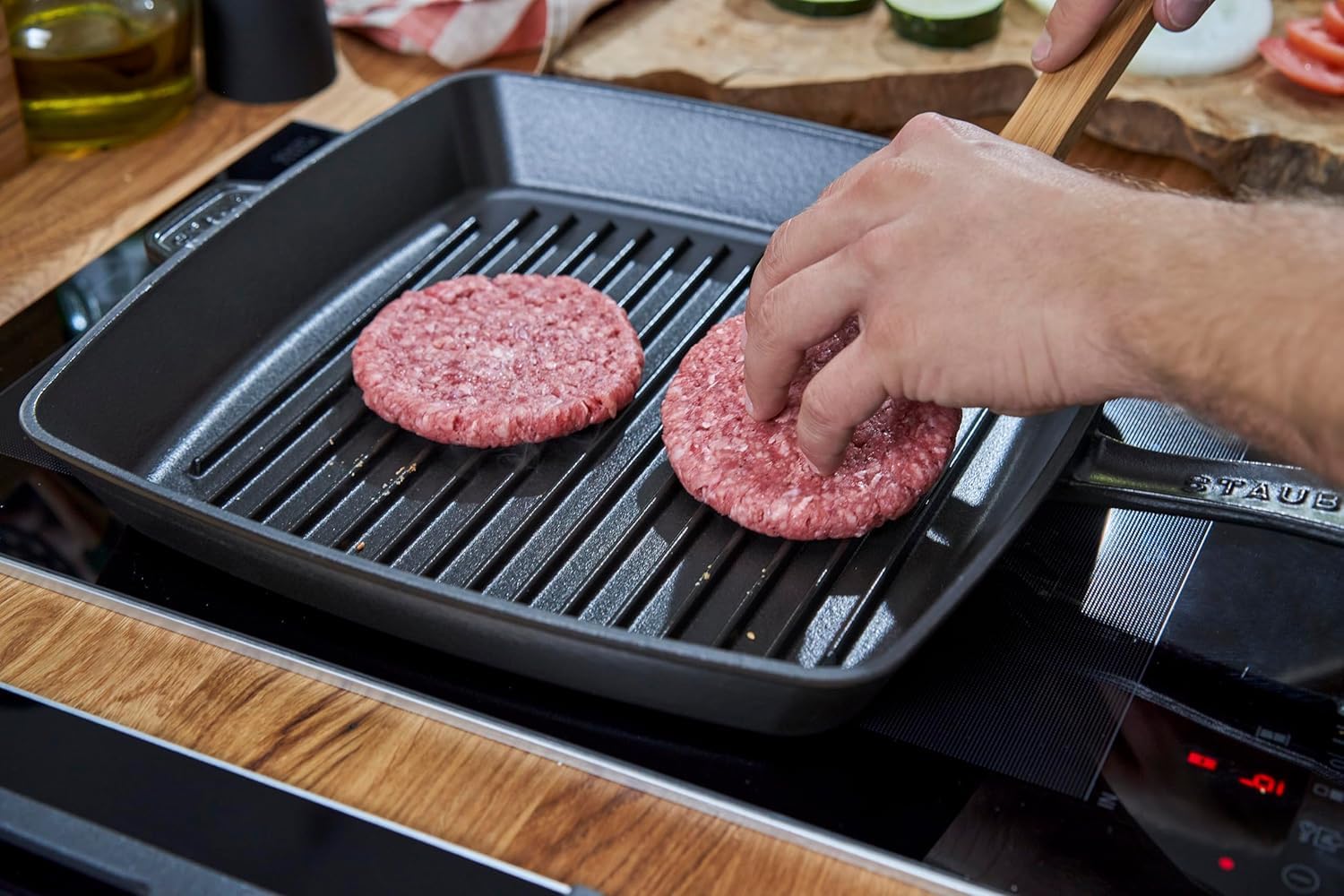 Amazon.co.jp: staub ストウブ 「 アメリカングリル 26cm ブラック