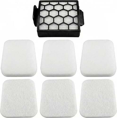 Filtro de repuesto compatible con Shark Rocket Pro Cordless Stick ZU100 ZU102