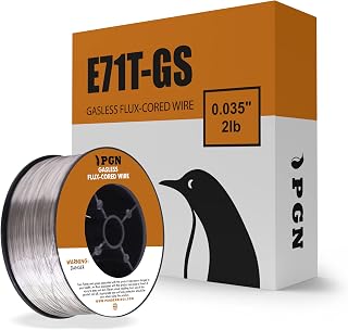 PGN - E71T-GS .035" (0.9 mm) Gasless Flux Core Mild Steel MIG Welding Wire - 2 Lbs Spool