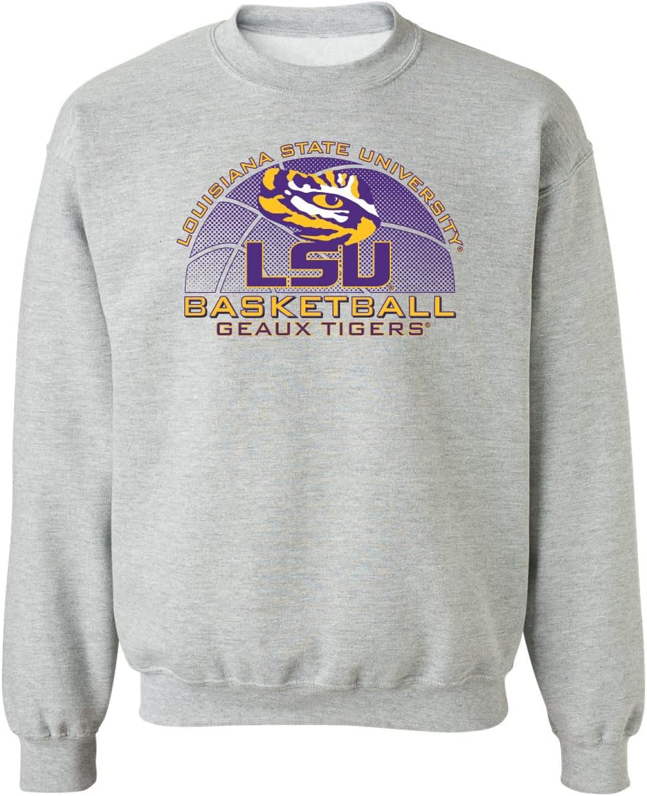 CornBorn LSU Tigers Crewneck Sweatshirts - LSU Sweatshirts - Select Your Design