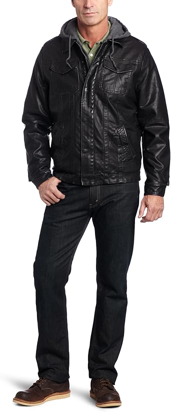 izod leather jacket