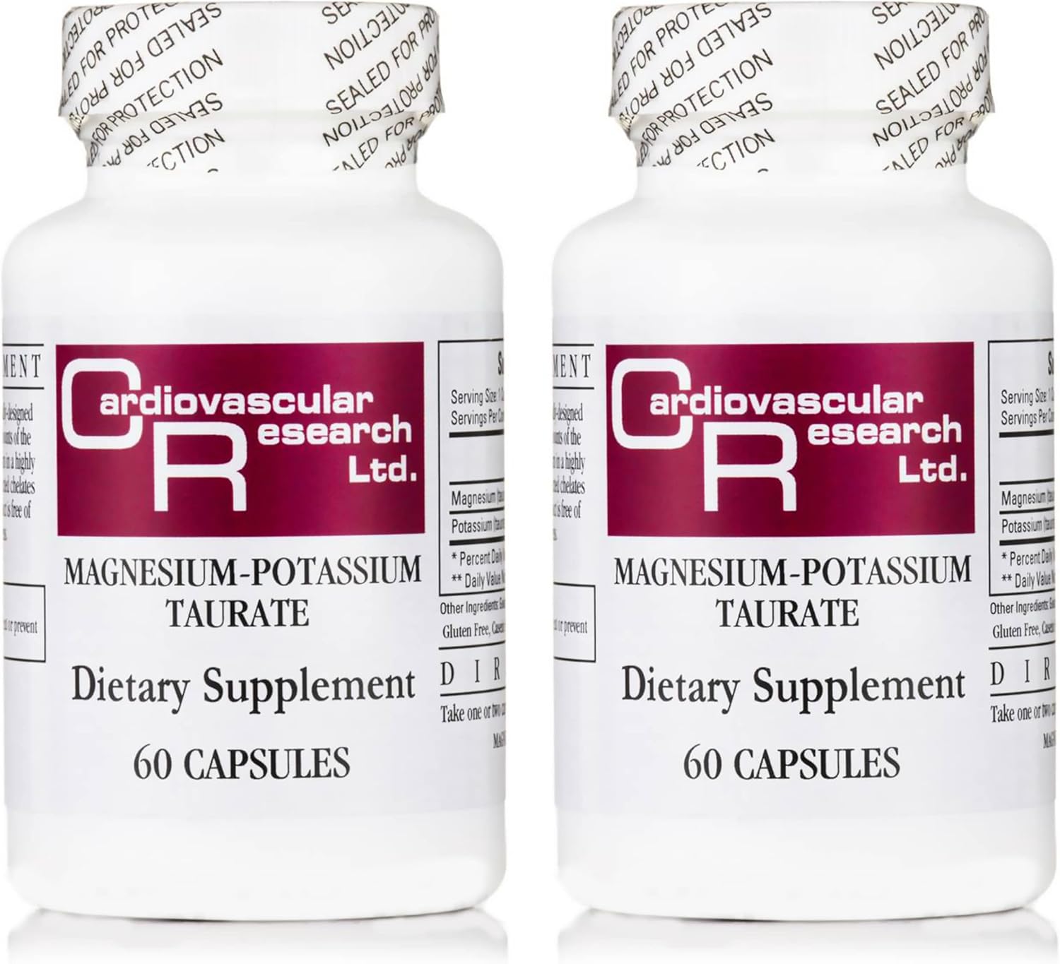 Cardiovascular Research MagnesiumPotassium Taurate 120 Capsules
