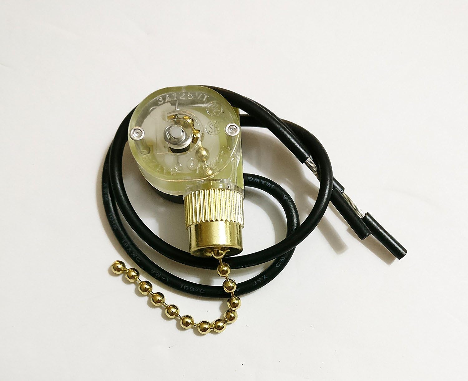 Ceiling Fan Light Lamp Replacement Pull Chain Switch ZE-109, Home Improvement Tool