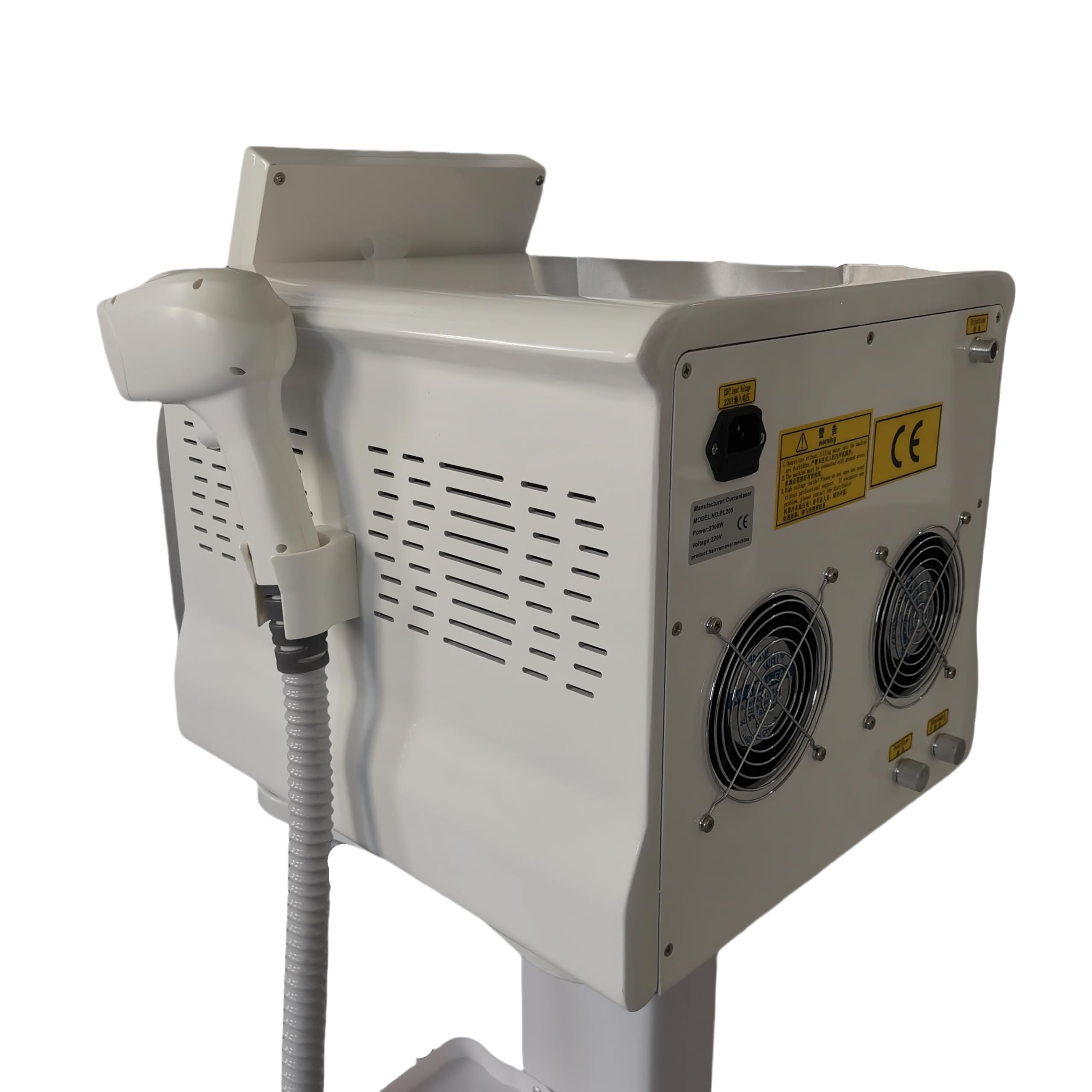 Macchina professionale di depilazione del laser a diodi con tre lunghezze d'onda, 755 808 1064nm, depilazione e macchina di ringiovanimento della pelle Rimuovi i peli del corpo