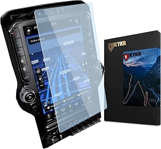 Tempered Glass Screen Protector - Compatible with 2019-2023 Dodge Ram 1500 2500 3500 - TRX Rebel Laramie Limited Uconnect - 12 Inch - Matte Edition
