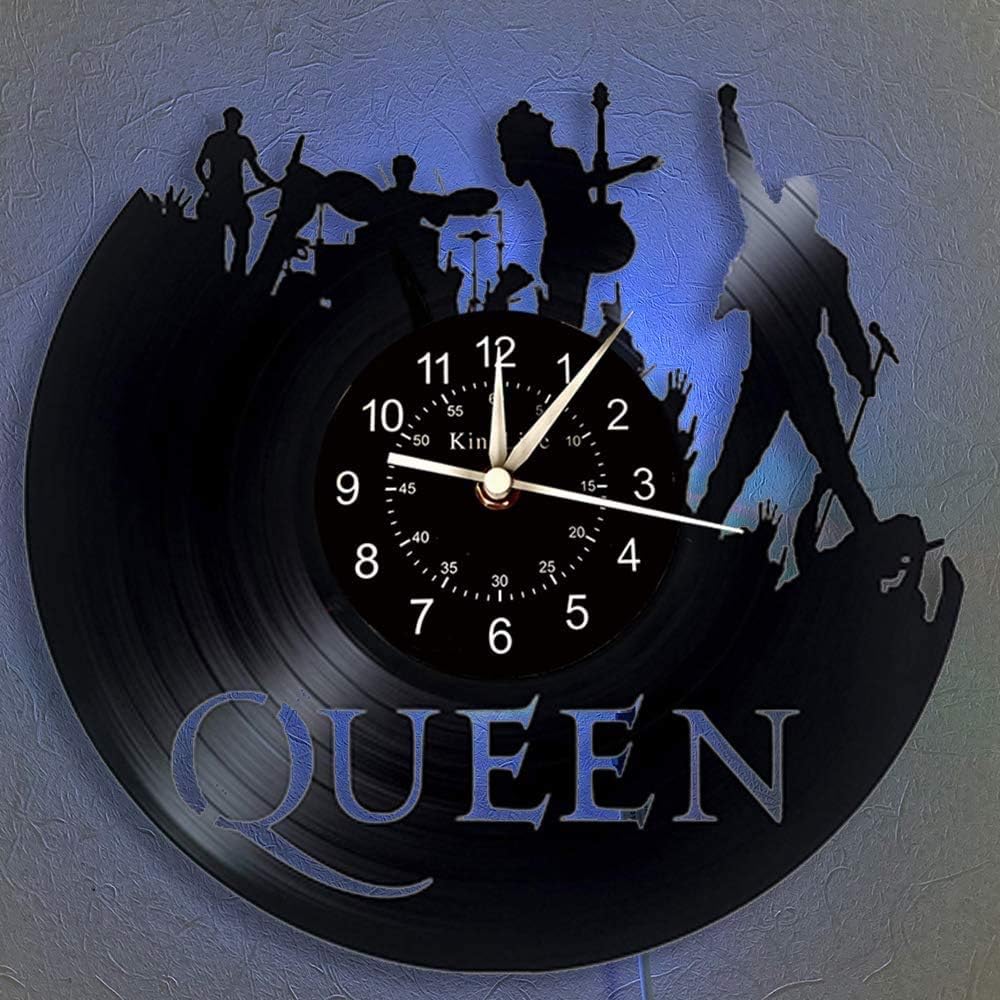 Rock Band Vnyl Wall Clock, Gft For The Rock Lovers, Rock Musc Band