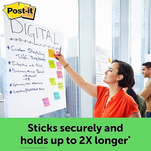 Miniatura 4 de Post-it 559RP Almohadilla de caballete autoadhesiva, 30 hojas, 25 pulgadas x 30 pulgadas, 2 almohadillasCT, blanco