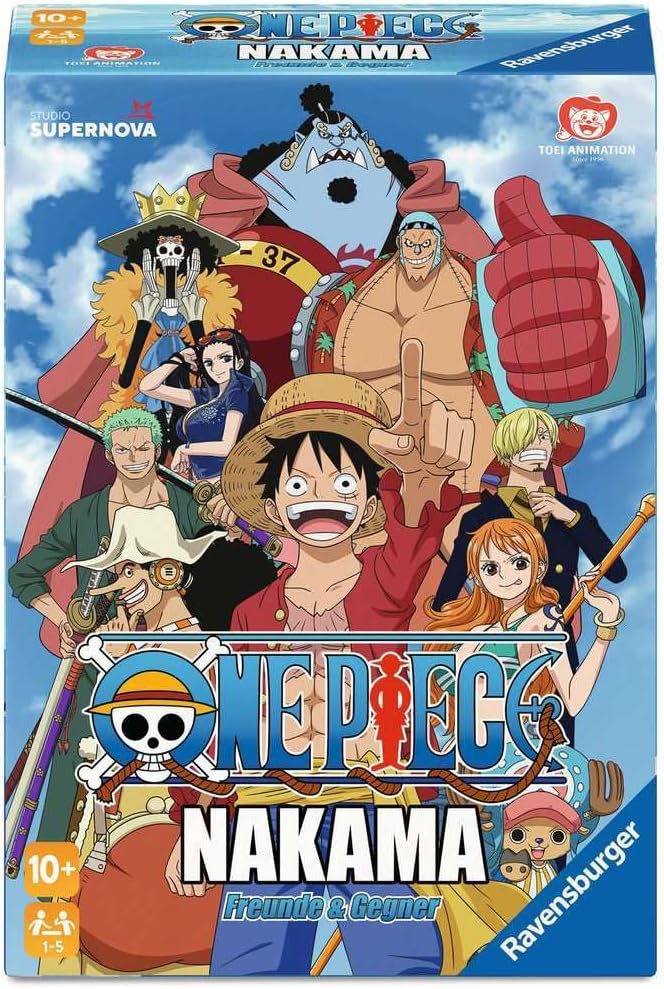 Ravensburger 24869 One Piece Nakama – A Cooperative Board Game and Card Game for 1-5 Anime Fans from 10 Years, in The World of One Piece