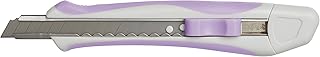 ECR4Kids Cutting Edge Ultra-Grip Mini Retractable Utility Knife - Heavy Duty Box Cutter, Purple