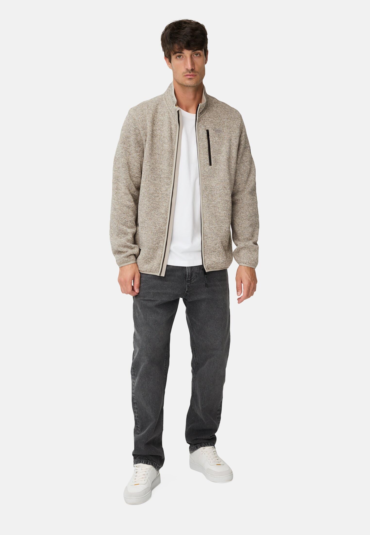 camel active Knitted Fleecejacket