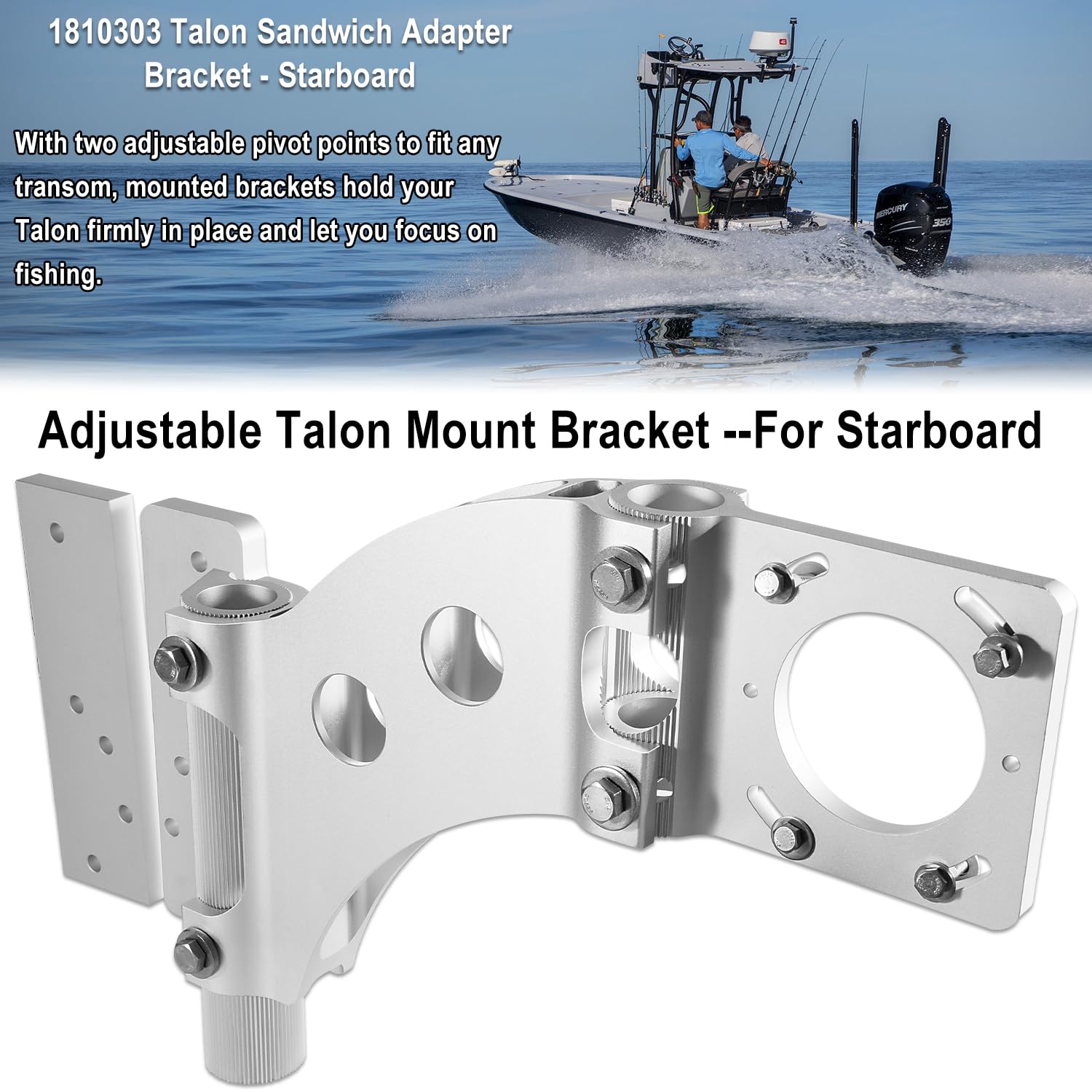 Amazon.com : 1810303 Talon Sandwich Adapter Mounting Bracket Heavy